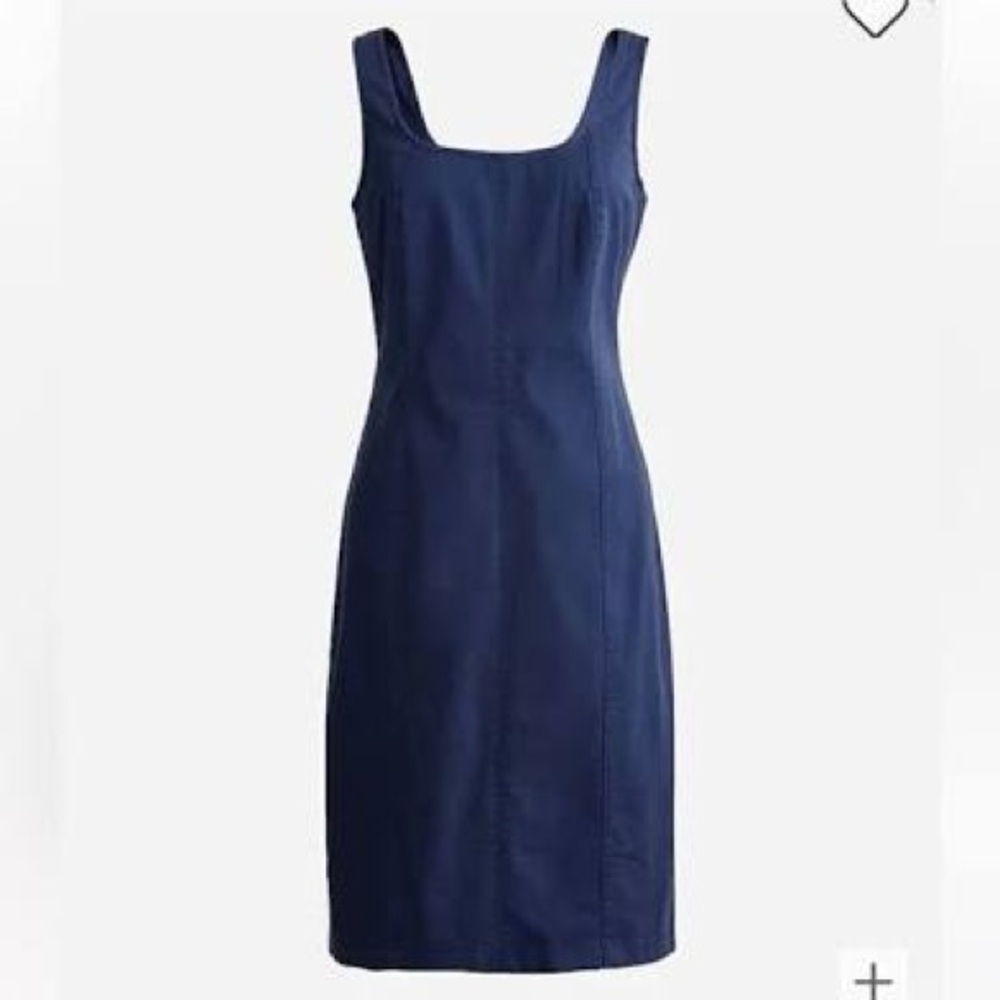 Fitted lightweight chino dress a
